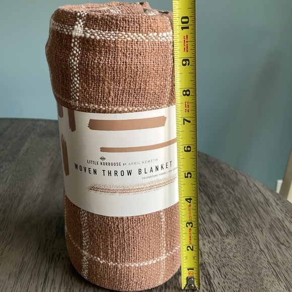 Little Korboose by April Nemeth Woven Throw Blanket - Brown - Picture 7 of 8